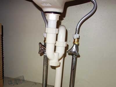 洗面排水管の交換